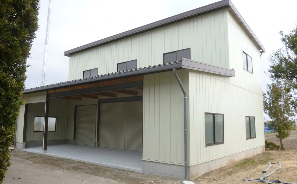 「農業用倉庫」の新築